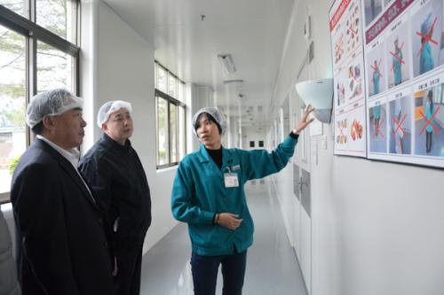 中国科学院张偲院士、佛山科学手艺学院曾峥书记带队考察我司院士事情站