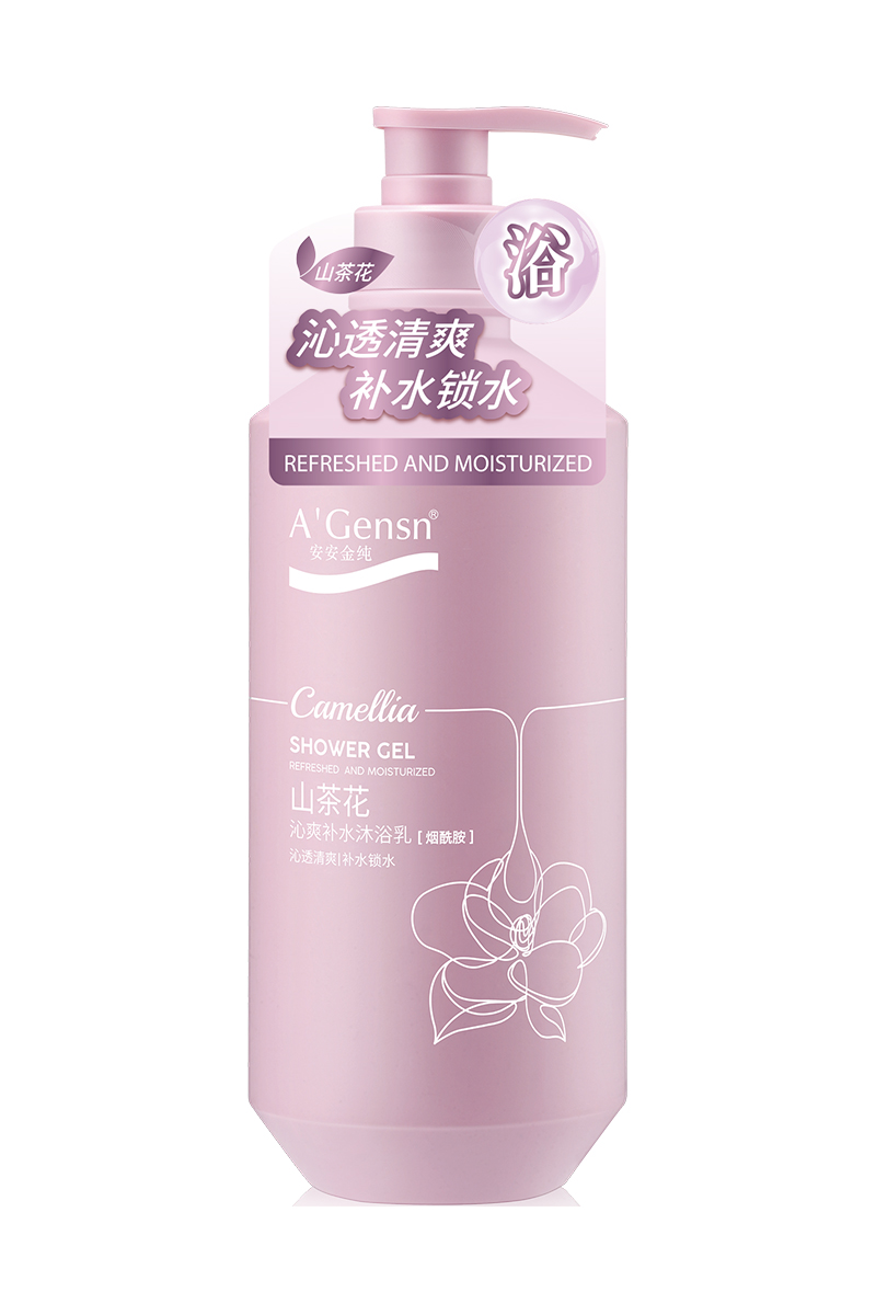 南宫NG28金纯山茶花沁爽补水沐浴乳